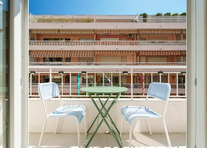 Apartment Rose Des Sables - 4min A Pied De La Antibes